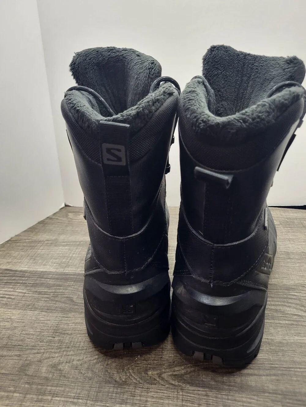Salomon Boots Men’s 10.5 Black Toundra Forces CSWP Aerotherm Winter 401650